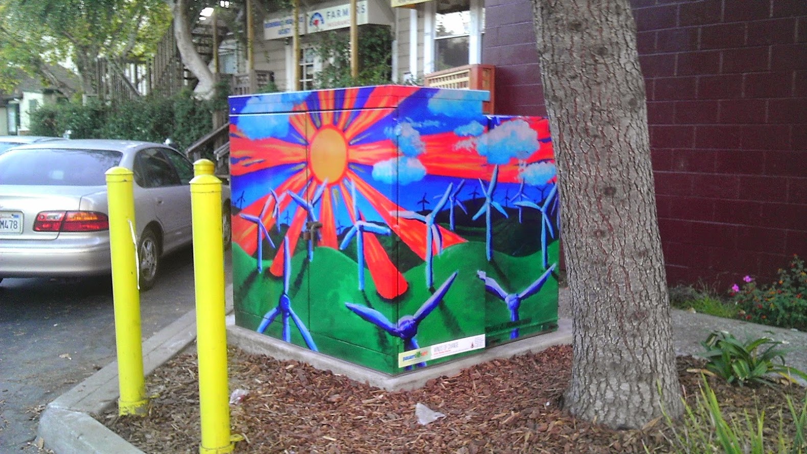 Electric Power Box Wraps East Bay Murals